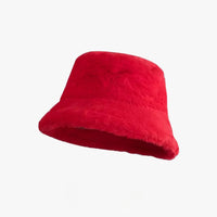 Thumbnail for Warm Faux Fur Fluffy Bucket Hats Imitation Rabbit Fur Trendy Hats - 24 Colors!