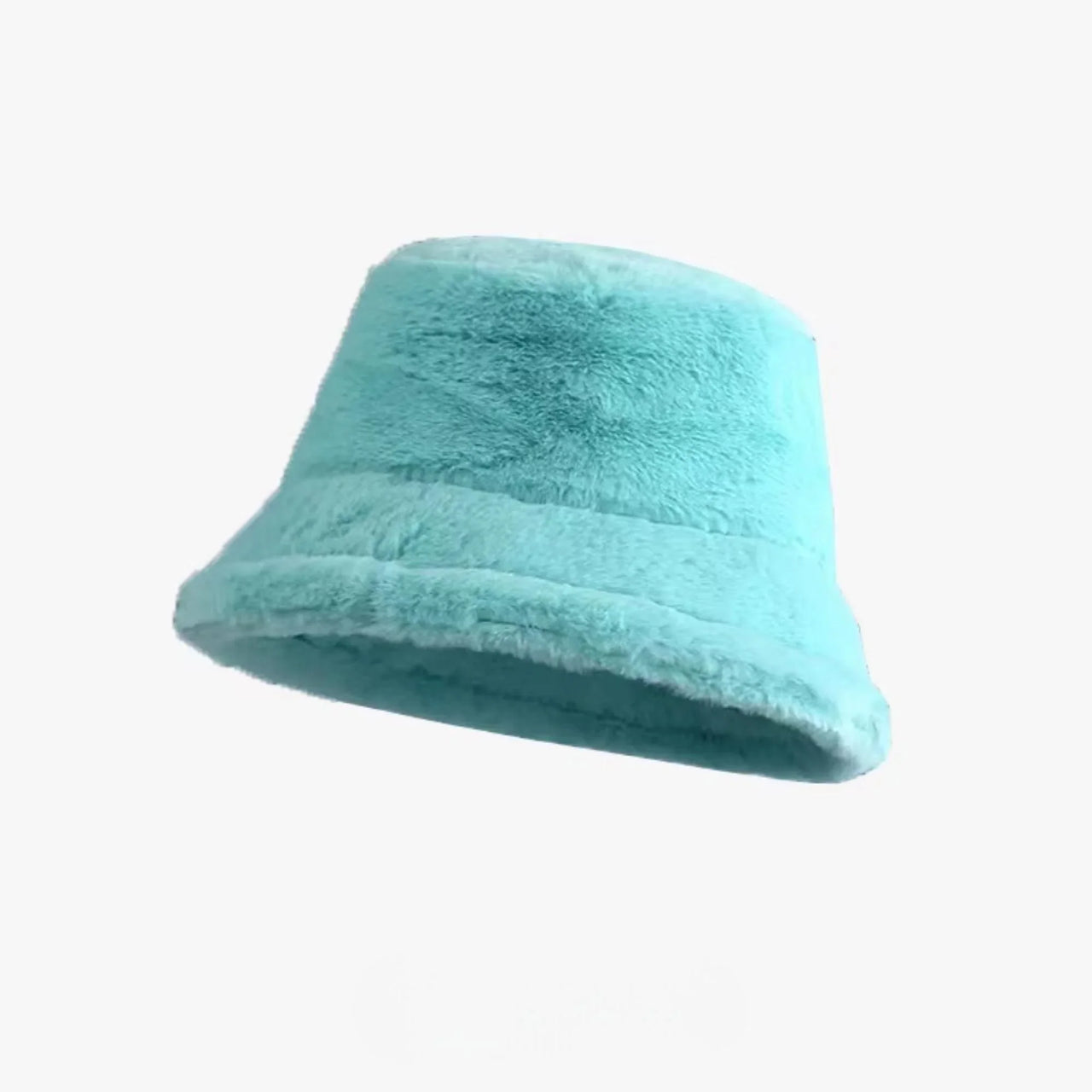 Warm Faux Fur Fluffy Bucket Hats Imitation Rabbit Fur Trendy Hats - 24 Colors!