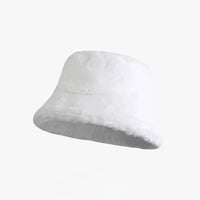 Thumbnail for Warm Faux Fur Fluffy Bucket Hats Imitation Rabbit Fur Trendy Hats - 24 Colors!