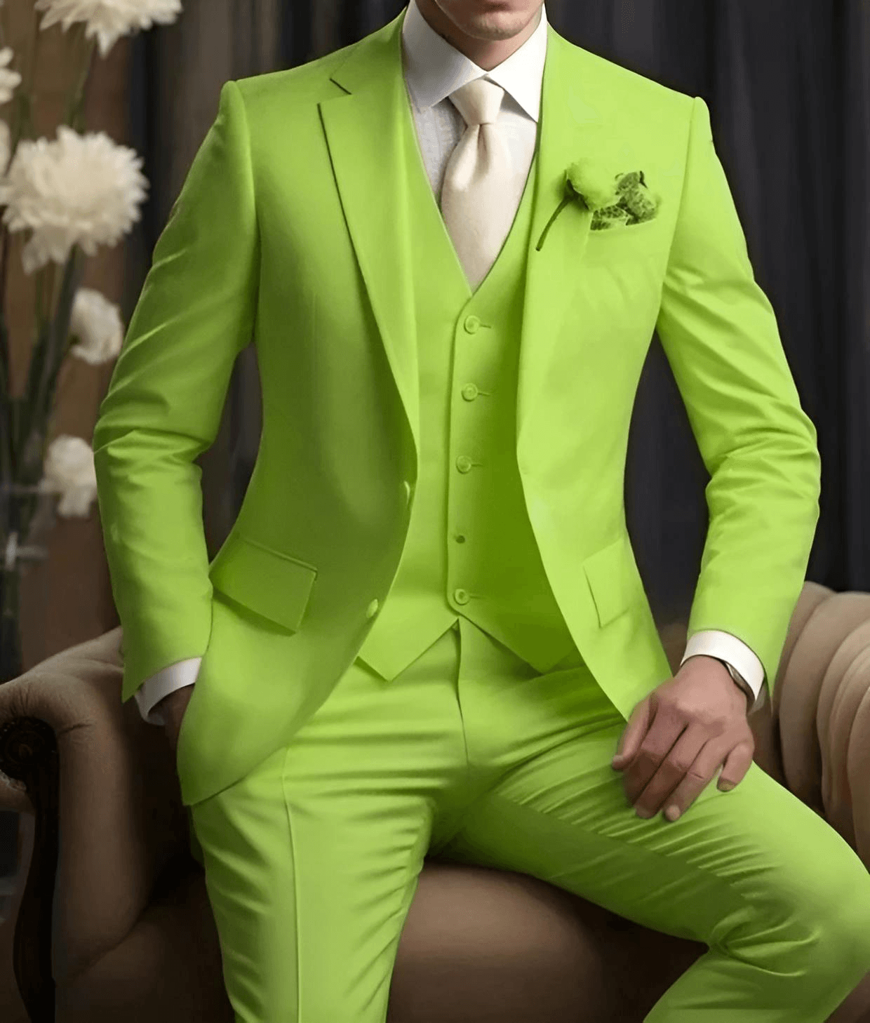 Wedding Men's Ivory Suit Blazer Slim Fit 3 Pcs Jacket Pants Vest Luxury Formal Suit, Drestiny, Suits, Pant Suits, Blazers, Jackets, Vests, Dress Pants, Sets, Pant Sets, S, M, L, XL, XXL, 3XL, 4XL, 5XL, United States, Canada, Australia, New Zealand, United Kingdom, Ivory, Grey, Black, Light Yellow, Light Blue, Avocado Green, Pink, White, Blue, Light Green, Red, Light Pink, Custom Color, men's ivory suit, ivory wedding suit men, men's cream suit, ivory wedding suit men, shopdrestiny.com