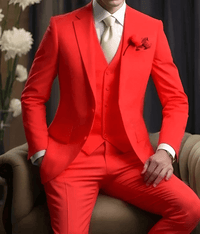 Thumbnail for Wedding Men's Ivory Suit Blazer Slim Fit 3 Pcs Jacket Pants Vest Luxury Formal Suit, Drestiny, Suits, Pant Suits, Blazers, Jackets, Vests, Dress Pants, Sets, Pant Sets, S, M, L, XL, XXL, 3XL, 4XL, 5XL, United States, Canada, Australia, New Zealand, United Kingdom, Ivory, Grey, Black, Light Yellow, Light Blue, Avocado Green, Pink, White, Blue, Light Green, Red, Light Pink, Custom Color, men's ivory suit, ivory wedding suit men, men's cream suit, ivory wedding suit men, shopdrestiny.com