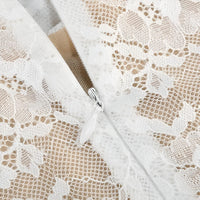 Thumbnail for White Lace Corset Mini Dress Sexy Bodycon - Now in Maxi Length Too!