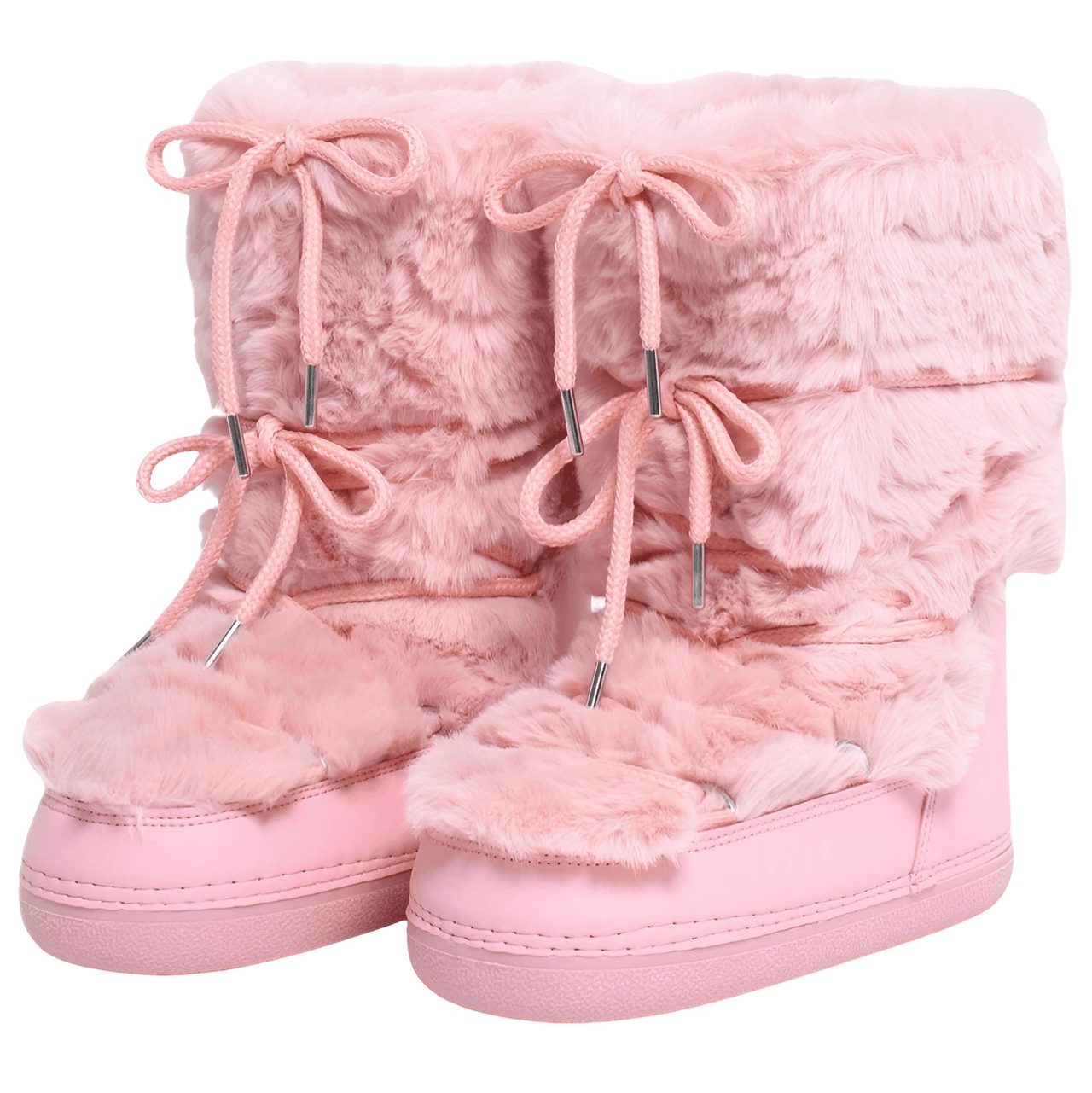 Winter Faux Fur Boots Snow Boots Women Fluffy Fuzzy Furry Faux Fur Boots Middle Calf Platform Pink Black White Furry Boots, Drestiny, Snow Boots, Midi Snow Boots, Platform Boots, Beige, White, Black, Pink, Long Boots, Short Boots, 4, 5, 6, 7, 8, 9, 10, 11, United States, United Kingdom, Australia, shopdrestiny.com