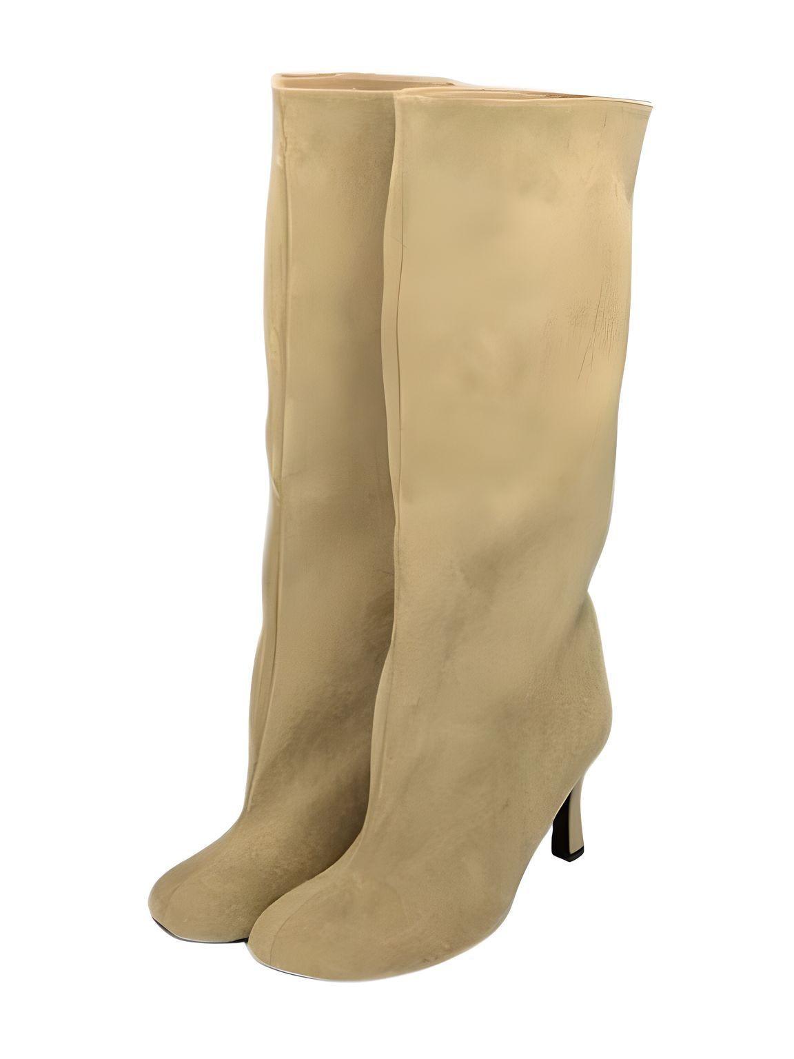 Winter Street Style Round Toe Knee High Women's Boots High Heel Boots Female Long Boots, Drestiny, Boots, Knee High Boots, High Heel Boots, Heels, Drestiny, 4, 5, 6, 7, 8, 9, 10, 11, Apricot, Black, United States, FR, Australia, United Kingdom, shopdrestiny.com