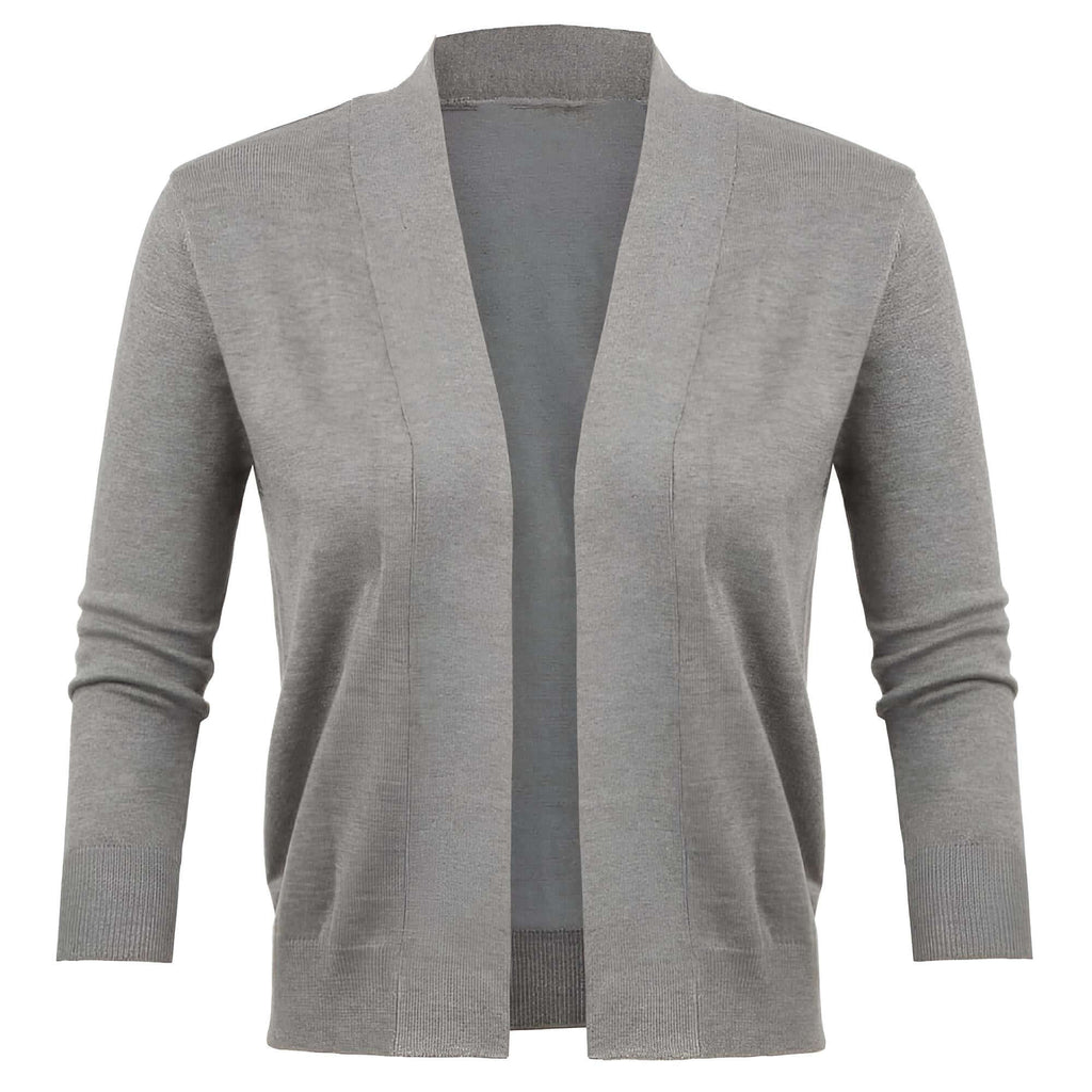 Stay trendy with the Women's Grey Shrug 3/4 Sleeve Bolero. Shop at Drestiny for free shipping and tax covered. Hurry, save up to 50% off for a limited time!