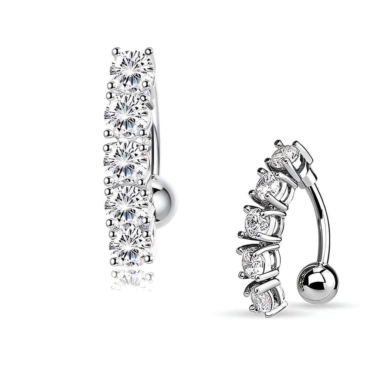 Women's 316L Surgical Steel Belly Piercing Jewelry -, Body Jewelry , Drestiny , Australia, Body Jewelry, Canada, Gender_Women, Gold, New Zealand, Silver, United Kingdom, United States, White , Drestiny , www.shopdrestiny.com
