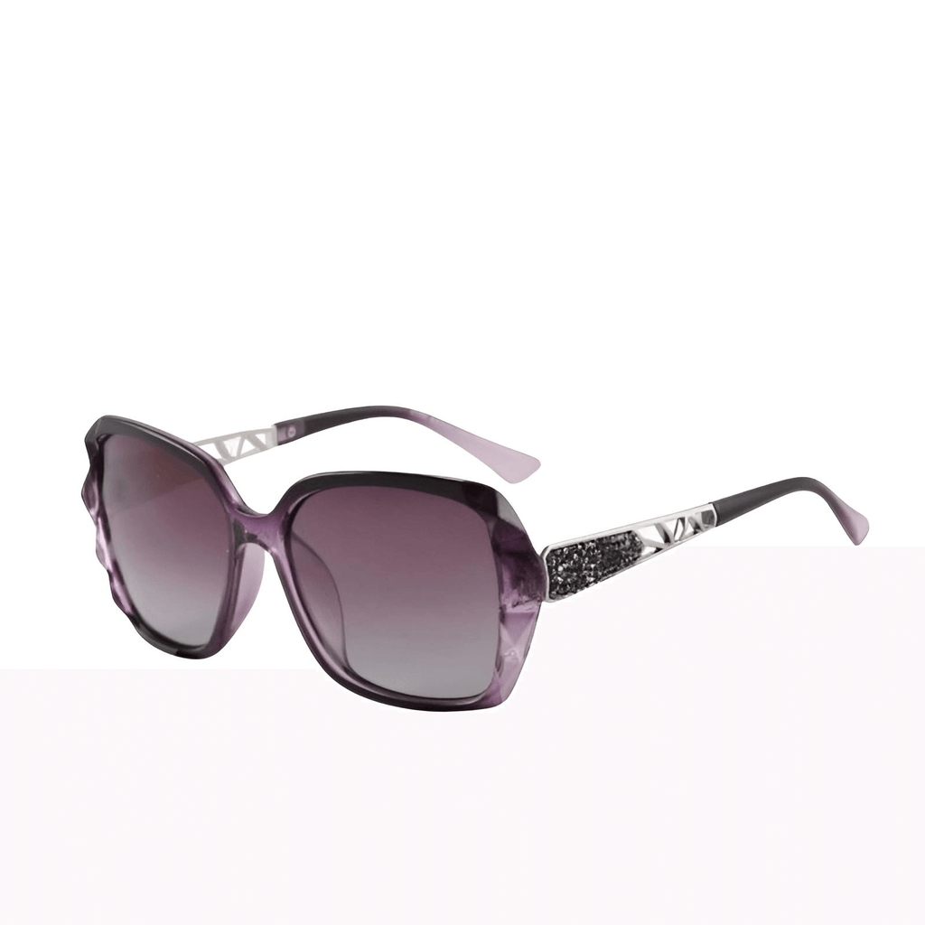 Shop for trendy women's anti-glare bling purple sunglasses at Drestiny. Save up to 50% with free shipping + tax paid!