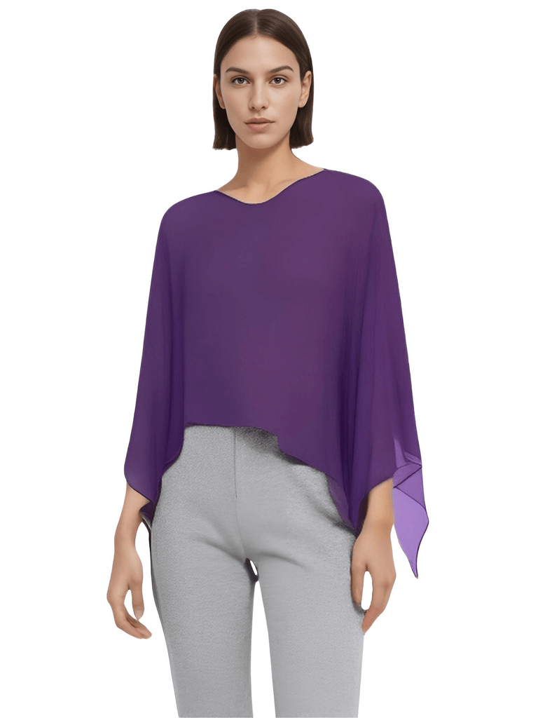Women's Beautiful Purple Bolero Shawl - Shop Drestiny for stunning bolero shawls. Enjoy free shipping and let us cover the tax! Seen on FOX/NBC/CBS. Save up to 50% for a limited time.