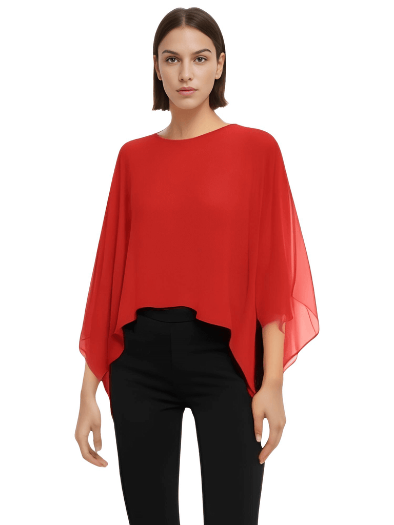 Women's Beautiful Red Bolero Shawl - Shop Drestiny for stunning bolero shawls. Enjoy free shipping and let us cover the tax! Seen on FOX/NBC/CBS. Save up to 50% for a limited time.