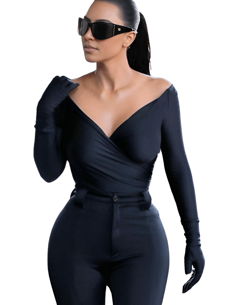 Shop Drestiny for a chic Women's Black Bodysuit with Gloves. Enjoy free shipping and let us cover the tax! Seen on FOX/NBC/CBS. Save up to 50% for a limited time.