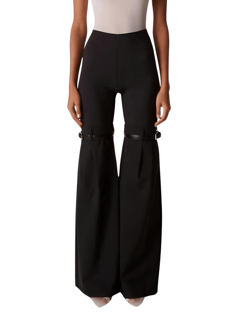 Discover the chic Women's Black High Waist Straight Leg Pants at Drestiny. Benefit from free shipping and tax coverage. Save up to 50% for a limited time.