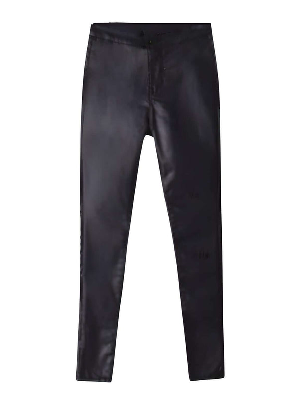 Drestiny-Women's Black Leather Pants Collection