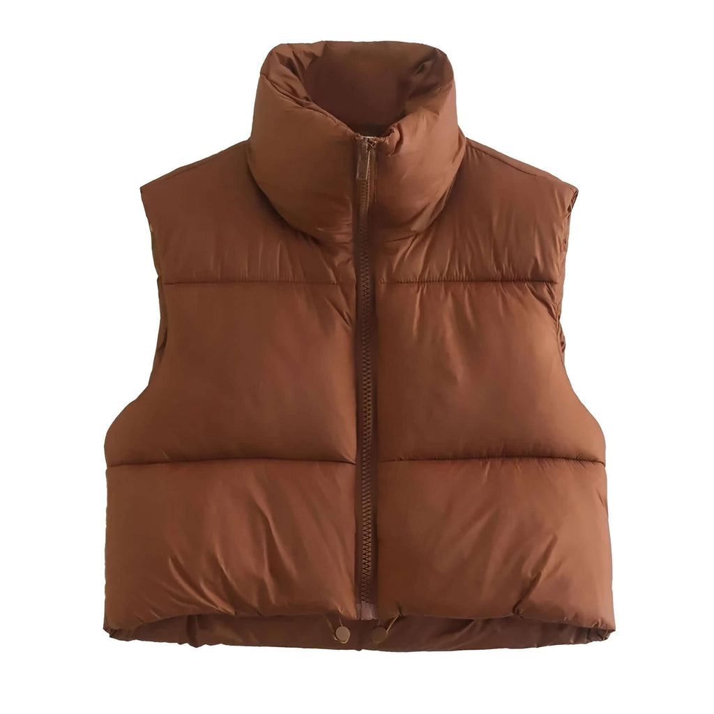 Get your hands on the Women's Chic Crop Puffer Vest at Drestiny! Enjoy free shipping and let us handle the tax. As seen on FOX/NBC/CBS. Save up to 50% off your order!