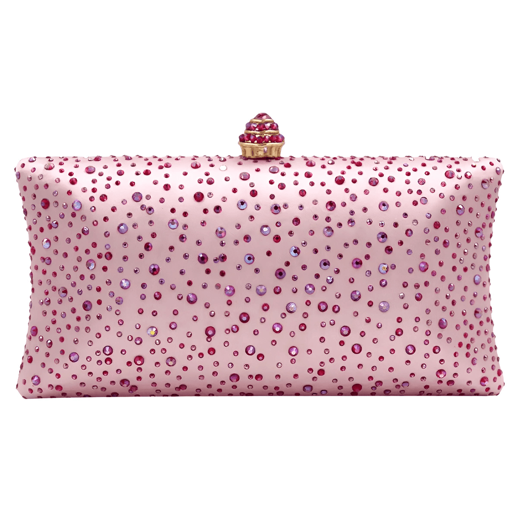Add a touch of glamour to your outfit with the Pink Rhinestone Women's Clutch. Shop Drestiny for free shipping and tax covered. Save up to 50% off!