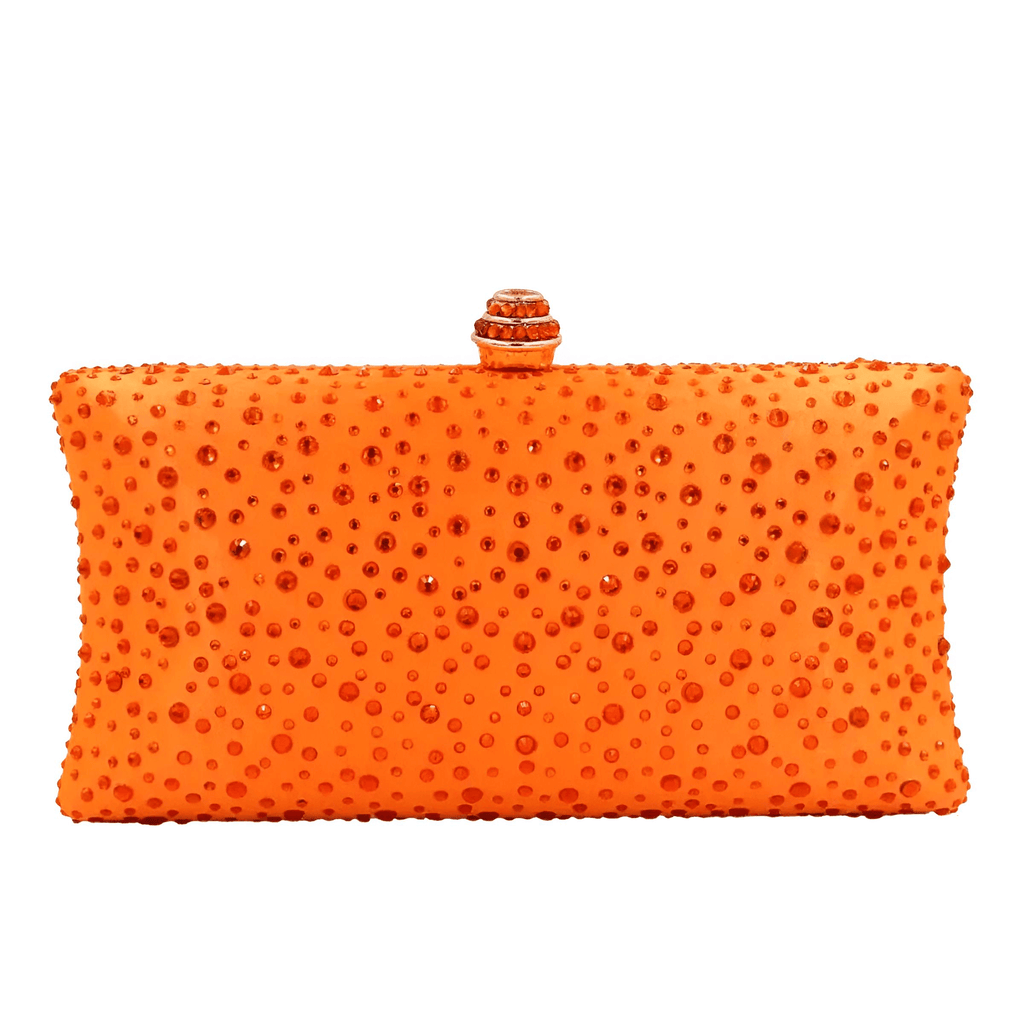Add a touch of glamour to your outfit with the orange Rhinestone Women's Clutch. Shop Drestiny for free shipping and tax covered. Save up to 50% off!
