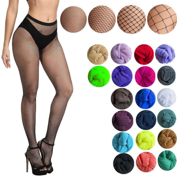 Spice up your wardrobe with the Women's Colored Fishnet Pantyhose at Drestiny. Take advantage of free shipping, tax covered, and up to 50% off. Seen on FOX/NBC/CBS.