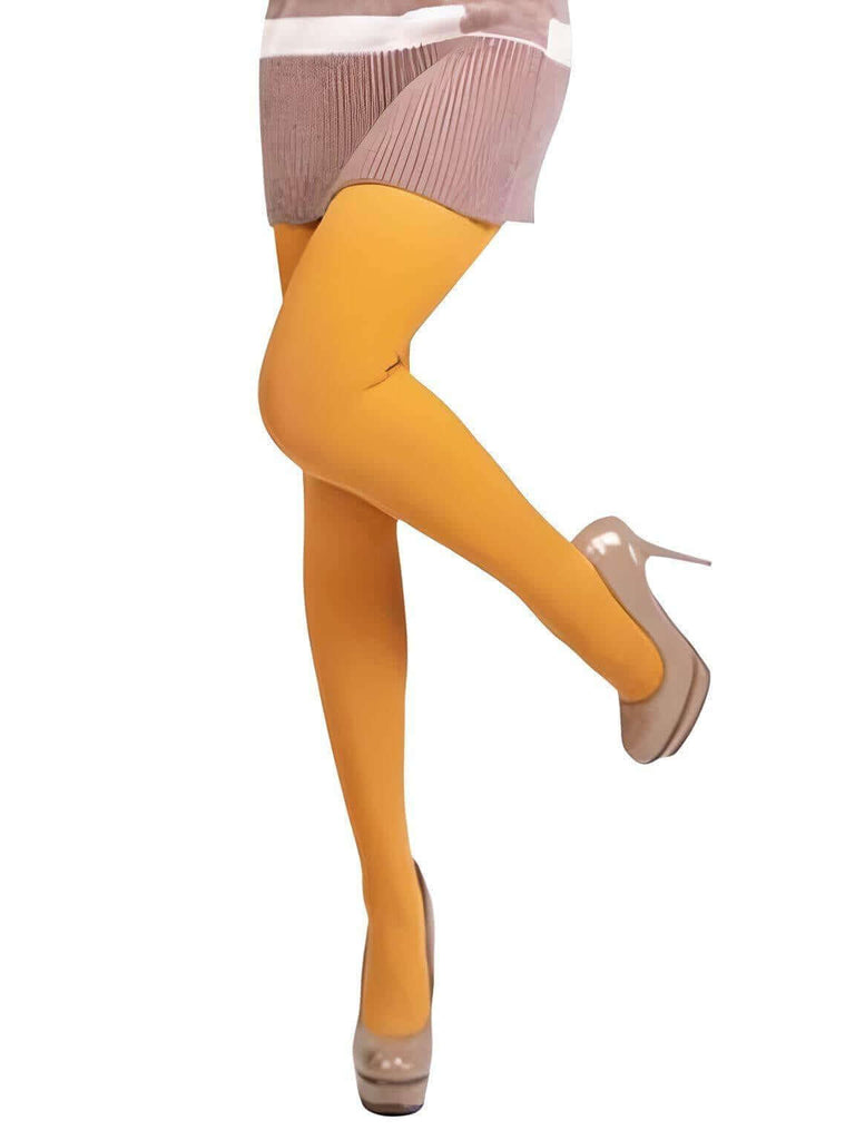 Get trendy 120D yellow colored pantyhose for women at Drestiny. Enjoy free shipping & tax covered. Save up to 50%!