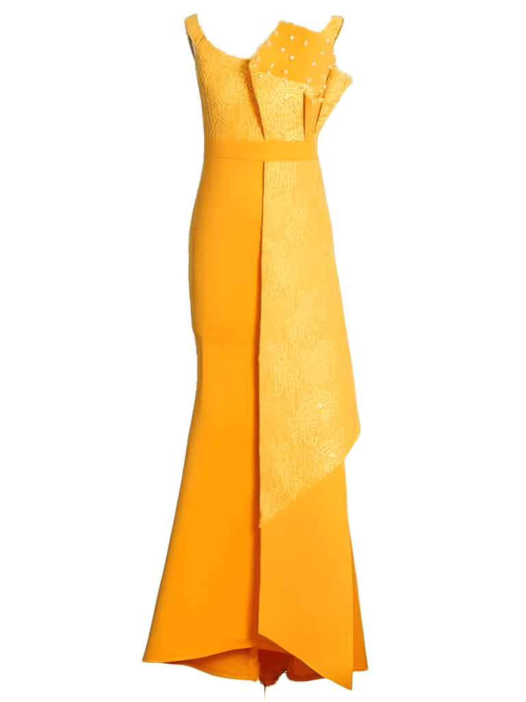 Shop Drestiny for an elegant yellow pearl beaded maxi dress. Enjoy free shipping and let us cover the tax! Seen on FOX/NBC/CBS. Save up to 50% for a limited time.