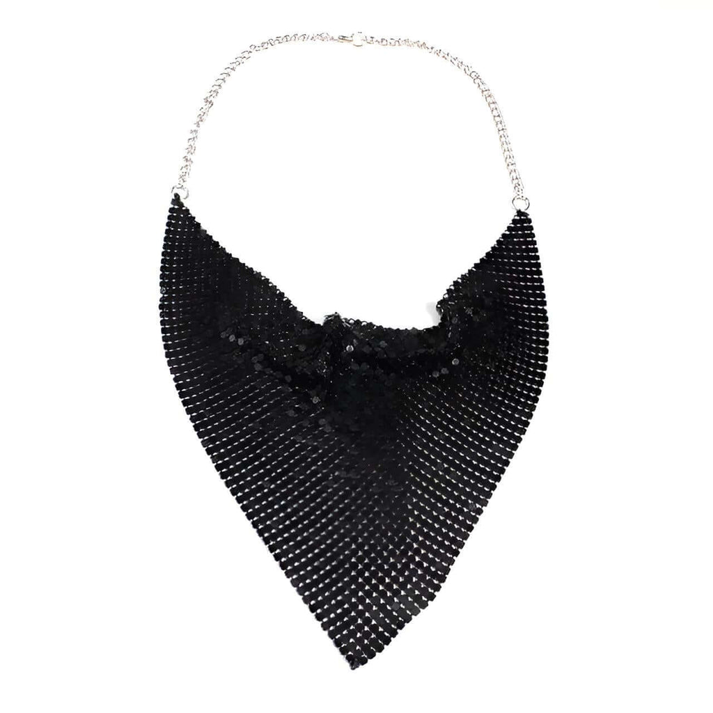 Discover the perfect trendy black accessory to enhance your fashion game - the Women's Fashion Black Bib Necklace. Shop at Drestiny today and enjoy free shipping, along with tax-free shopping! Save up to 50% off!