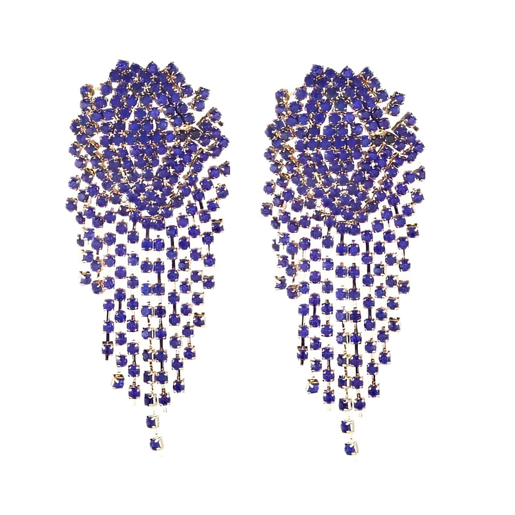 Discover the perfect accessory to enhance your fashion game - the women's fashion sapphire blue statement earrings. Shop at Drestiny today and enjoy free shipping, with tax covered by us! As seen on FOX/NBC/CBS. Don't miss out on up to 50% savings, limited time offer.