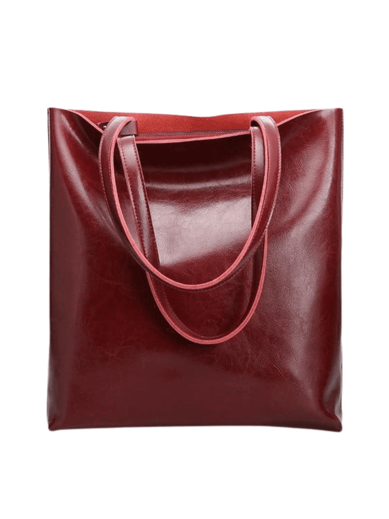 Shop Drestiny for a Women's Dark Red Genuine Leather Tote. Enjoy free shipping and let us cover the tax! Save up to 50% off for a limited time.