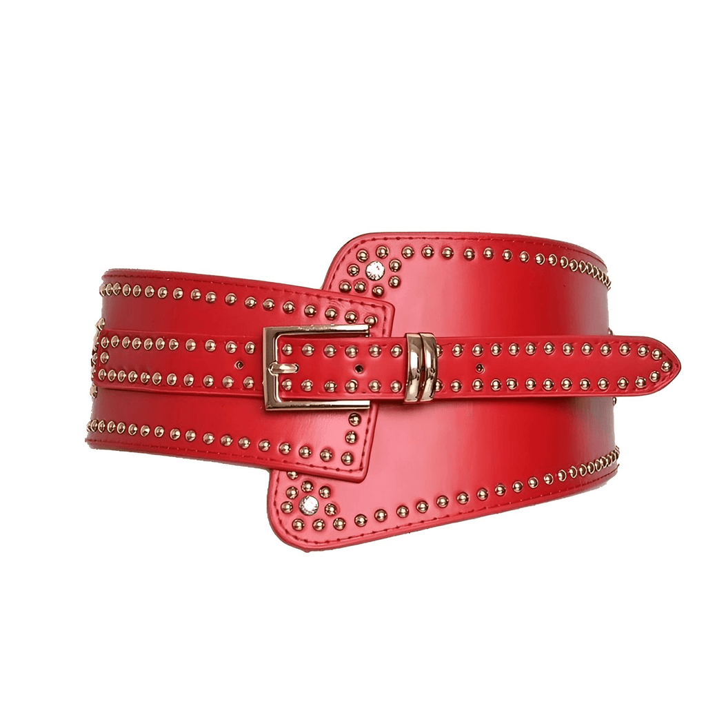 Women's High Fashion Studded Belt: Shop Drestiny for free shipping and tax covered! Seen on FOX/NBC/CBS. Save up to 50% off.