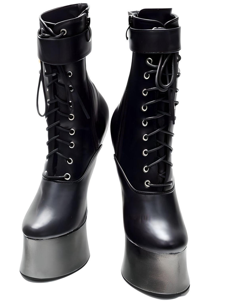 Shop Drestiny for Women's High Hoof Heel Platform Boots. Enjoy Free Shipping and let us cover the taxes! Seen on FOX/NBC/CBS. Save up to 50% off, but hurry, offer ends soon!