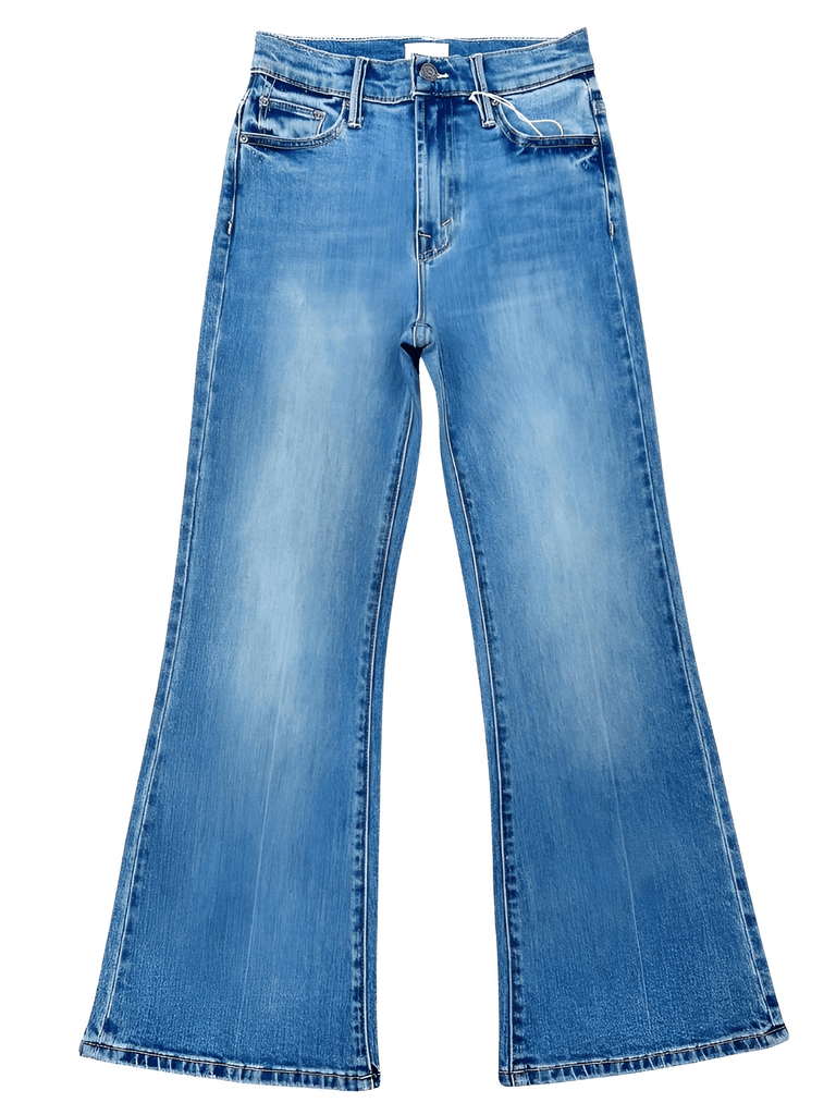 Women's Blue High Waisted Wide Leg Flare Jeans: Shop Drestiny for free shipping and tax covered! Seen on FOX/NBC/CBS. Save up to 50% for a limited time.