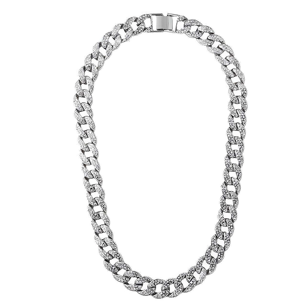 Sparkling women's high fashion necklace with icy details. Shop Drestiny for up to 50% off, free shipping, and tax covered!
