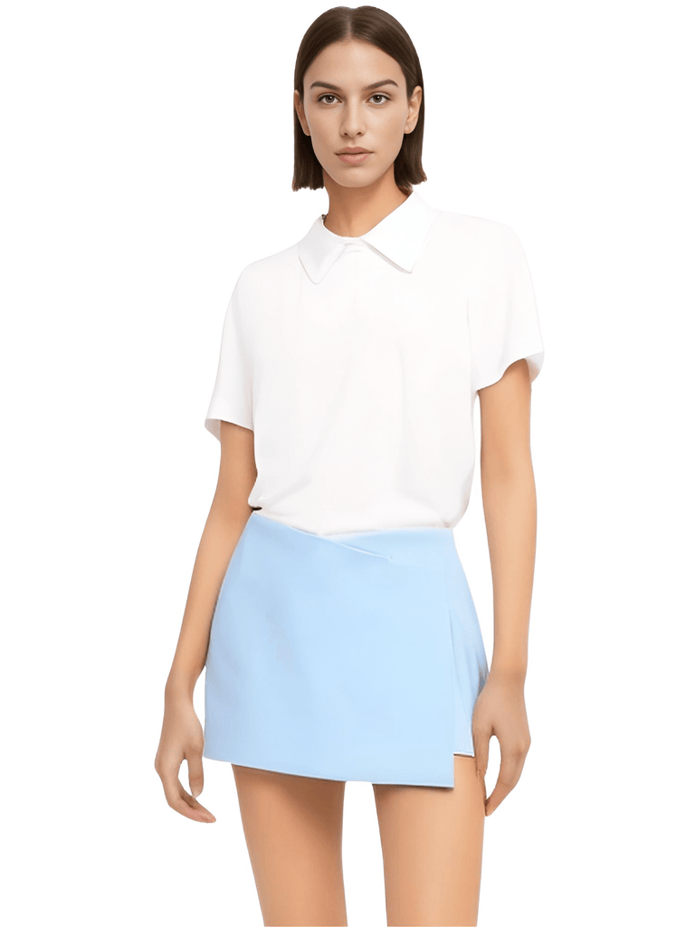 Discover trendy light blue short skirts for women at Drestiny. Don't miss out on free shipping and tax coverage deals!