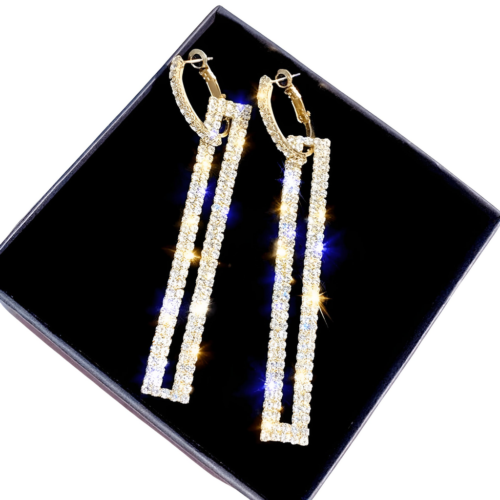 Complete your look with Women's Long Geometric Drop Earrings at Drestiny. Benefit from free shipping and tax coverage! Save up to 50% today!