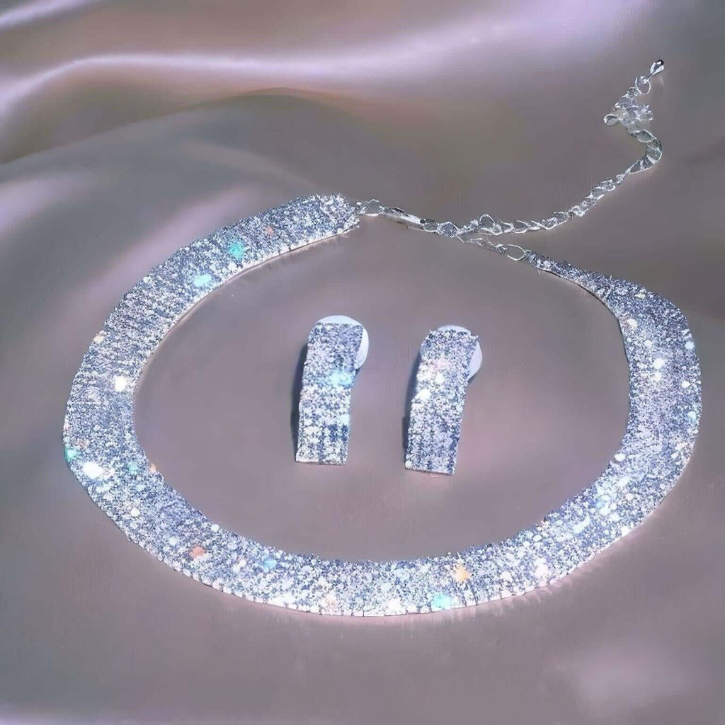 Women's Luxury Classic Crystal Jewelry Set