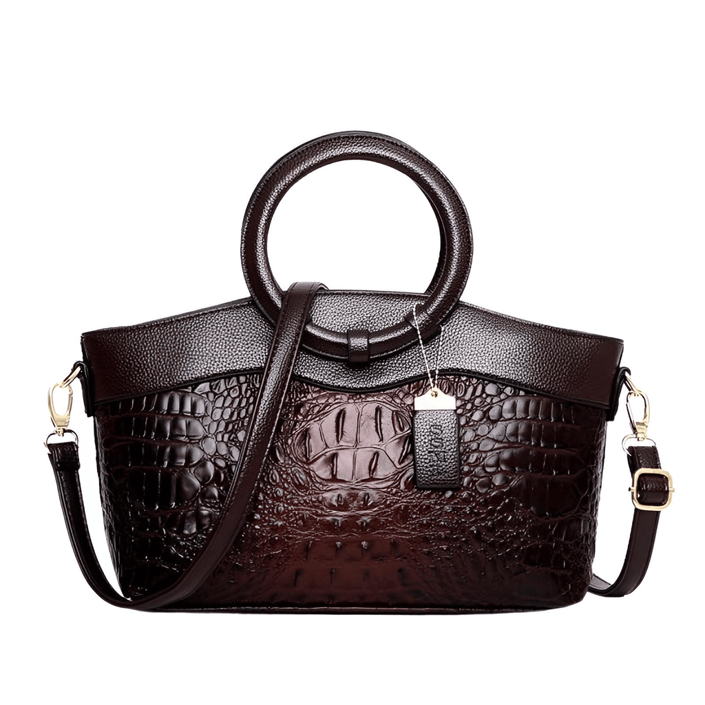 Indulge in luxury with the Women's Alligator Handbag at Drestiny. Free shipping, tax covered, and up to 50% off for a limited time. Shop now!