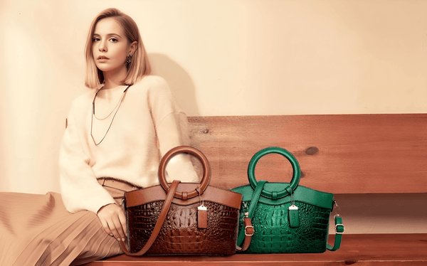 Indulge in luxury with the Women's Alligator Handbag at Drestiny. Free shipping, tax covered, and up to 50% off for a limited time. Shop now!