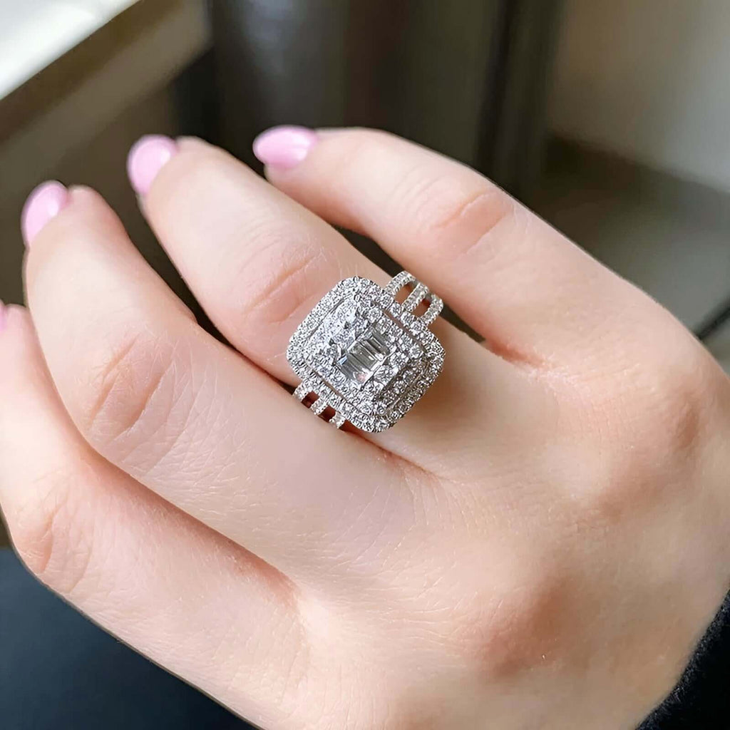 Discover exquisite women's luxury rings with brilliant cubic zirconia at Drestiny. Enjoy free shipping and let us cover the tax! Seen on FOX/NBC/CBS.
