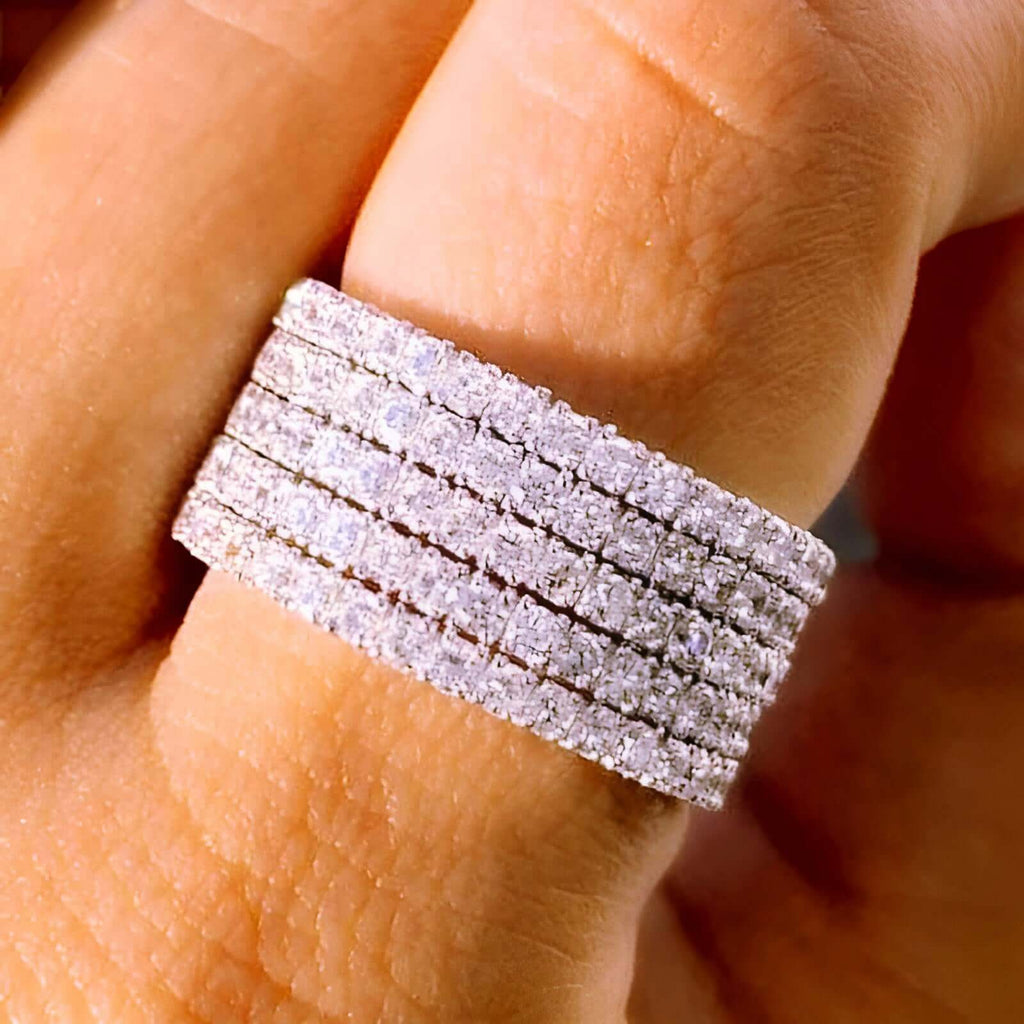 Discover exquisite women's luxury rings with brilliant cubic zirconia at Drestiny. Enjoy free shipping and let us cover the tax! Seen on FOX/NBC/CBS.