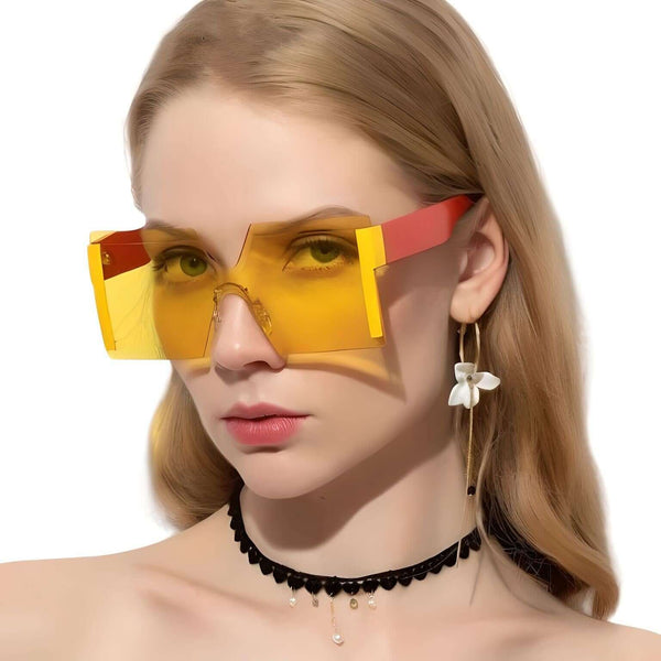 Upgrade your style with the Women's Oversized Square Frame Sunglasses. Enjoy free shipping and let us cover the tax! Seen on FOX, NBC, and CBS. Save up to 50% off!