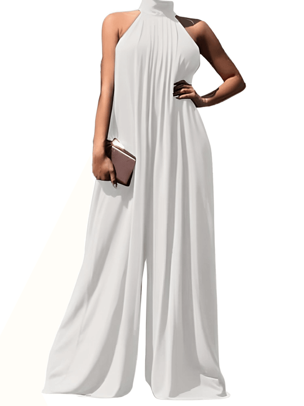 Discover the chic Women's Pleated Wide Leg Jumpsuit at Drestiny. Enjoy free shipping and tax covered. Seen on FOX, NBC, CBS. Save up to 50%!