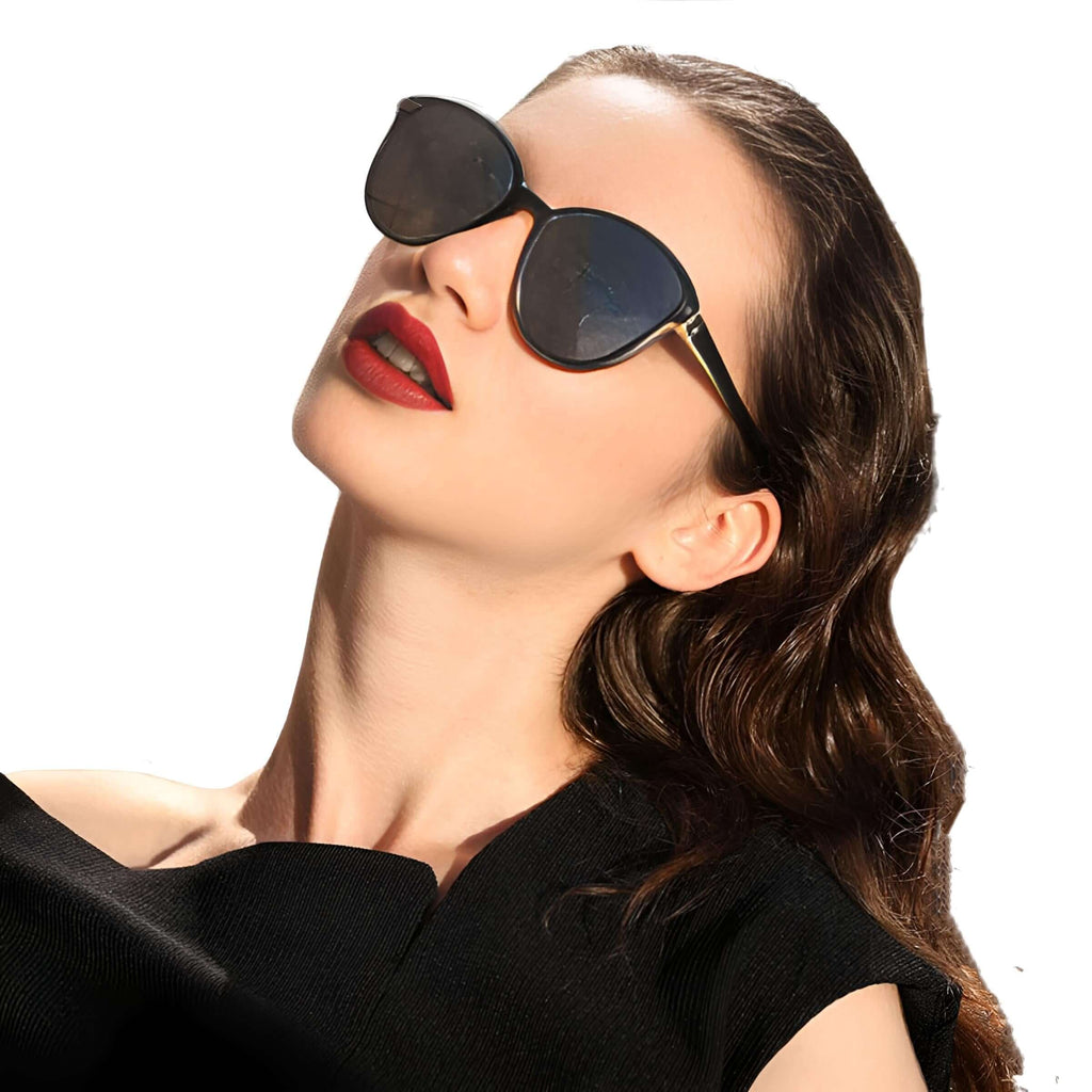 Women's Round Fashion Polarized Sunglasses