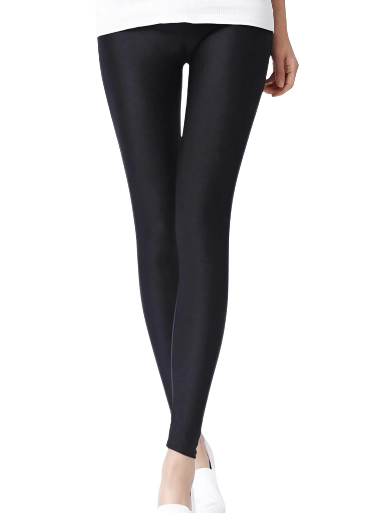 "Shop Drestiny for Women's Shiny Black Leggings and enjoy free shipping! Plus, we'll cover the tax for you. Save up to 50% off!"