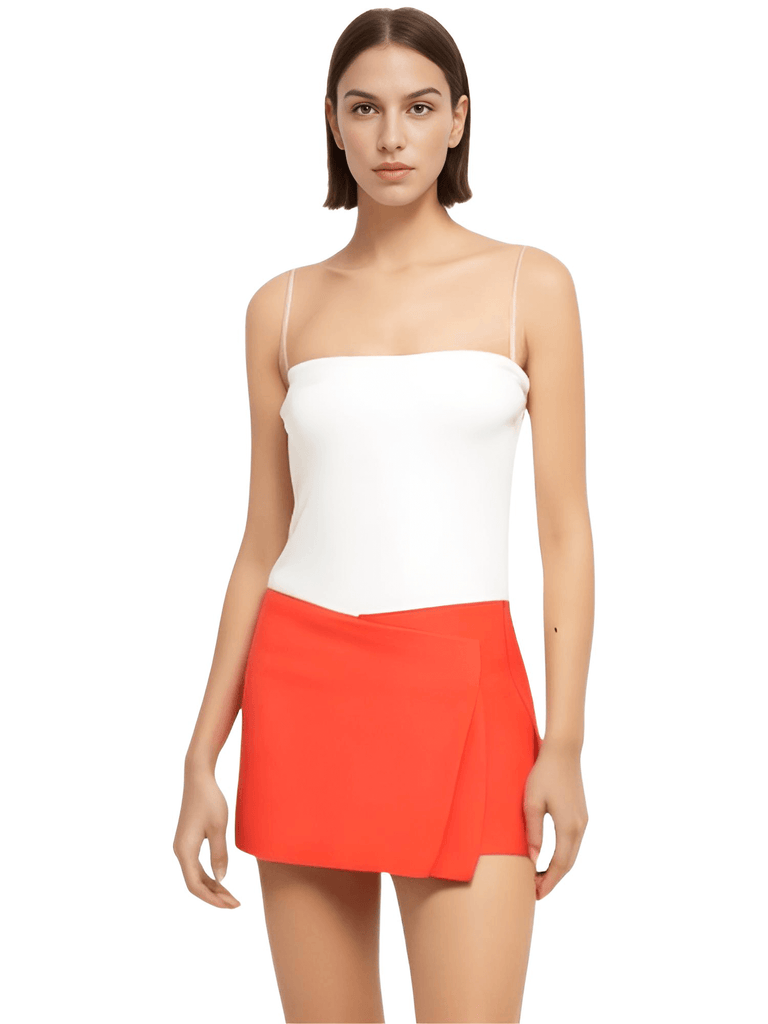 Discover trendy orange short skirts for women at Drestiny. Don't miss out on free shipping and tax coverage deals!