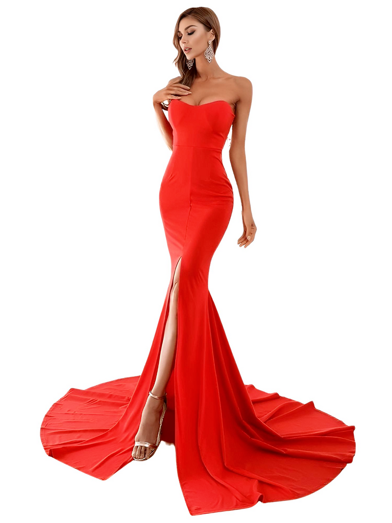 Shop Drestiny for a Women's Red Strapless Maxi Dress. Enjoy free shipping and let us cover the tax! Seen on FOX/NBC/CBS. Save up to 50% now.