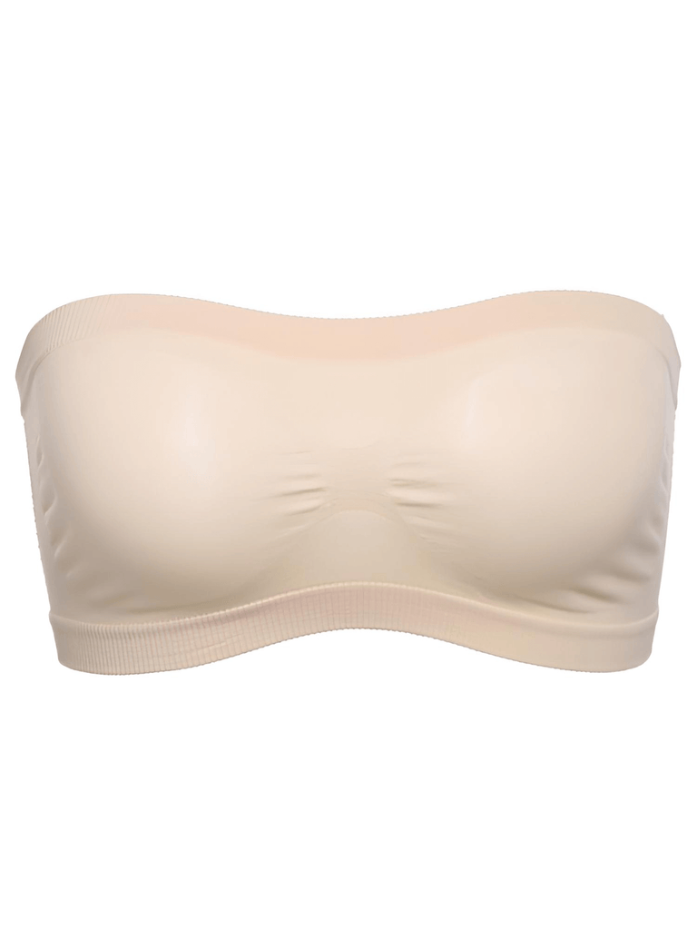 Women's Strapless Nude Tube Top