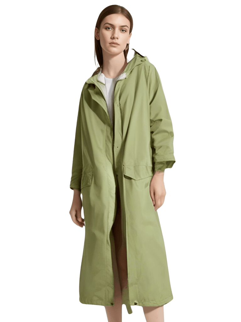 Stay dry in style with the Women's Stylish Long Raincoat With Hood. Shop Drestiny for free shipping and tax covered. Seen on FOX, NBC, CBS. Save up to 50%!