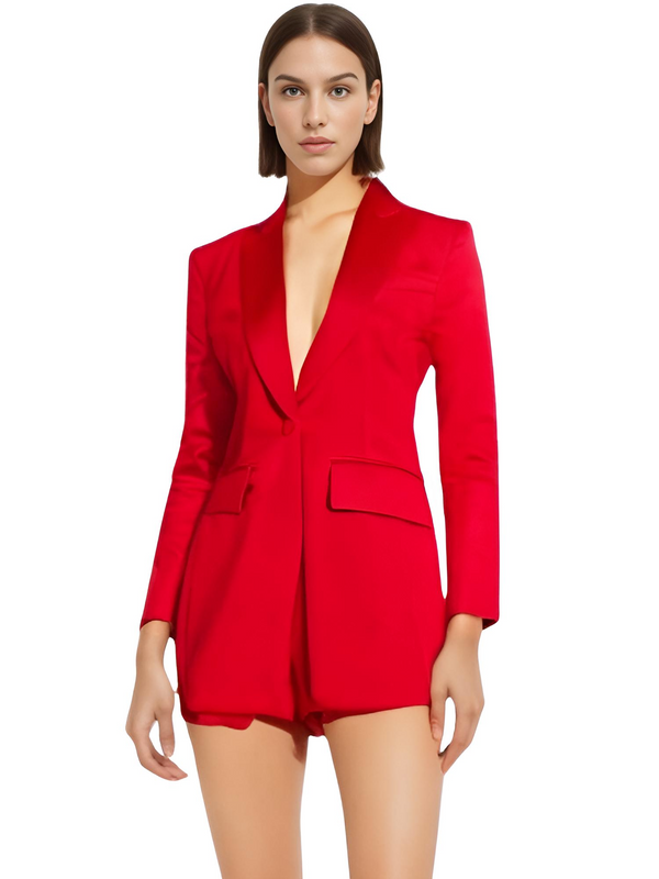 Shop Drestiny for the Women's Trendy 3 Piece Red Short Suit. Enjoy free shipping and let us cover the tax! Seen on FOX, NBC, and CBS. Save up to 50% off!