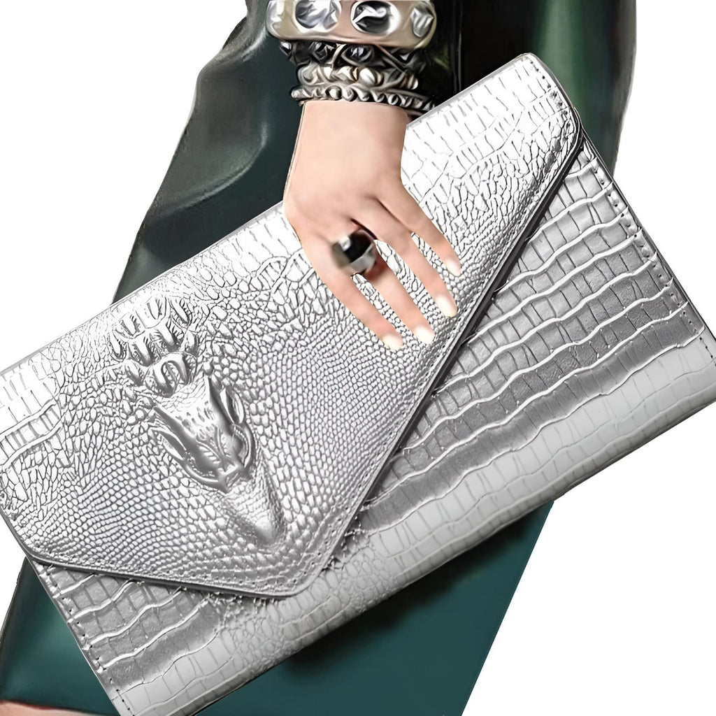 "Discover the perfect accessory for fashion-forward women - this trendy silver square handbag! Shop at Drestiny to enjoy free shipping and let us take care of the tax. Don't miss out on savings up to 50% off!"