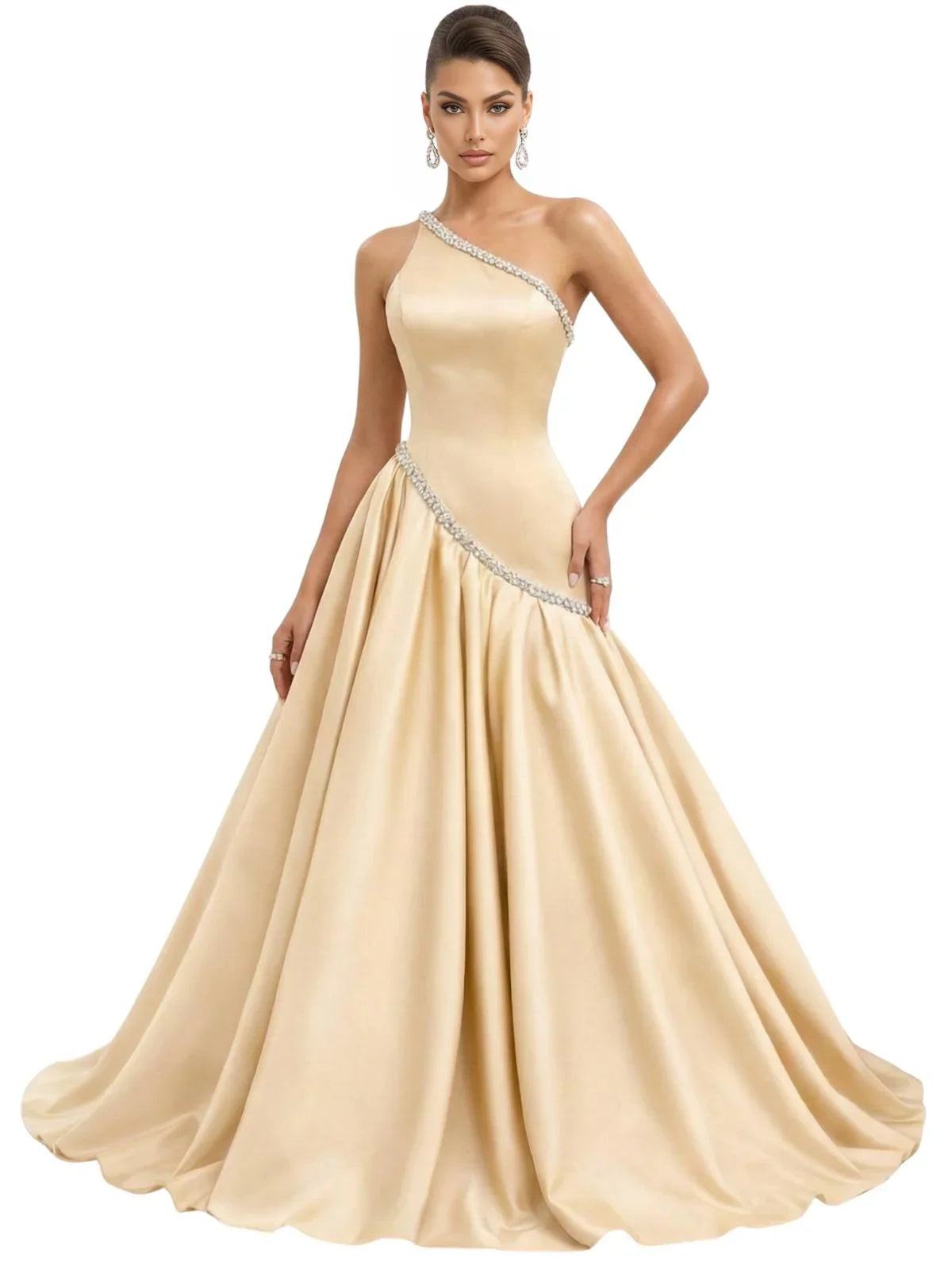Women's A-Line Formal Evening Dress Sleeveless Special Occasion Gown Custom