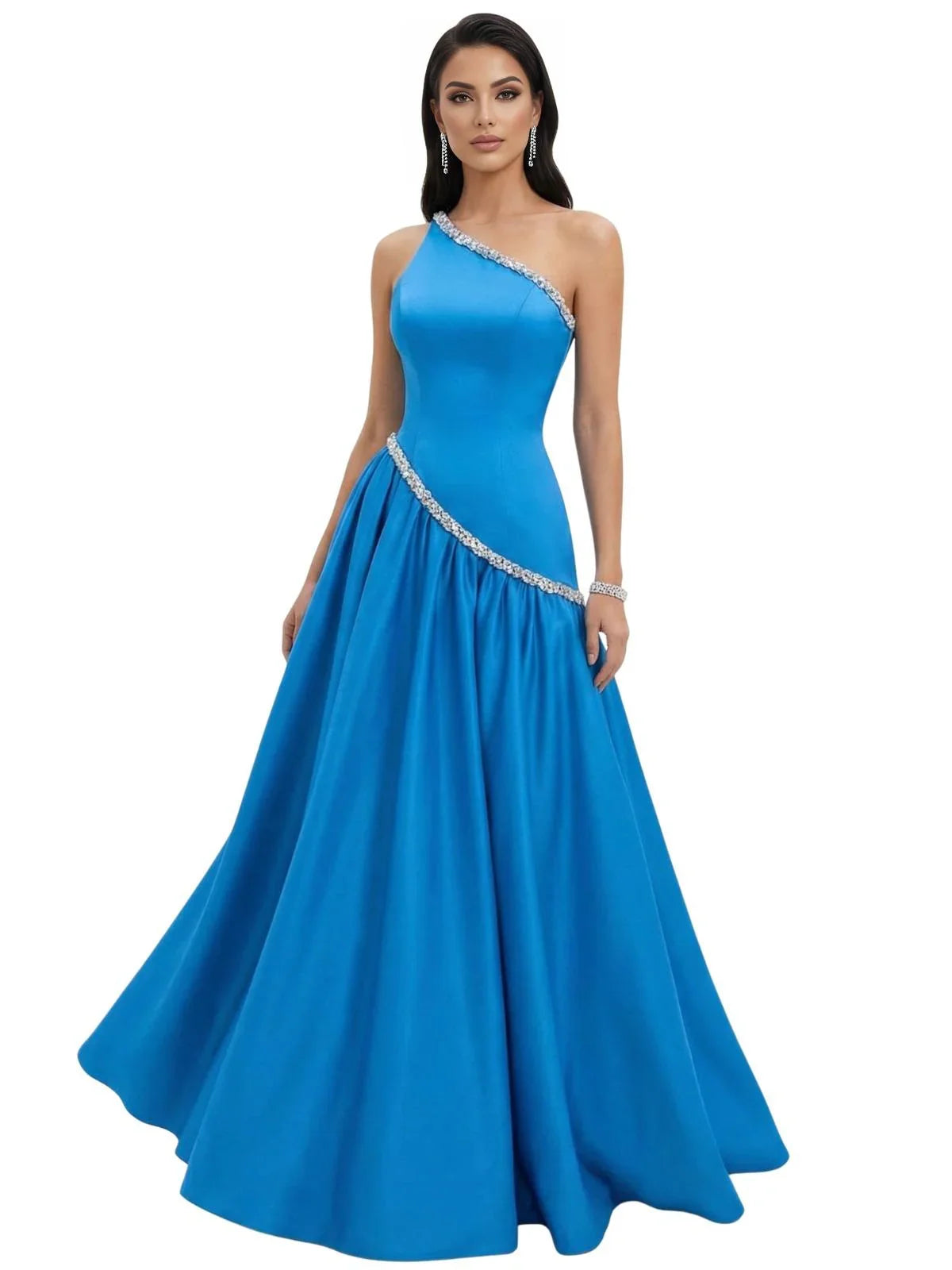 Women's A-Line Formal Evening Dress Sleeveless Special Occasion Gown Custom