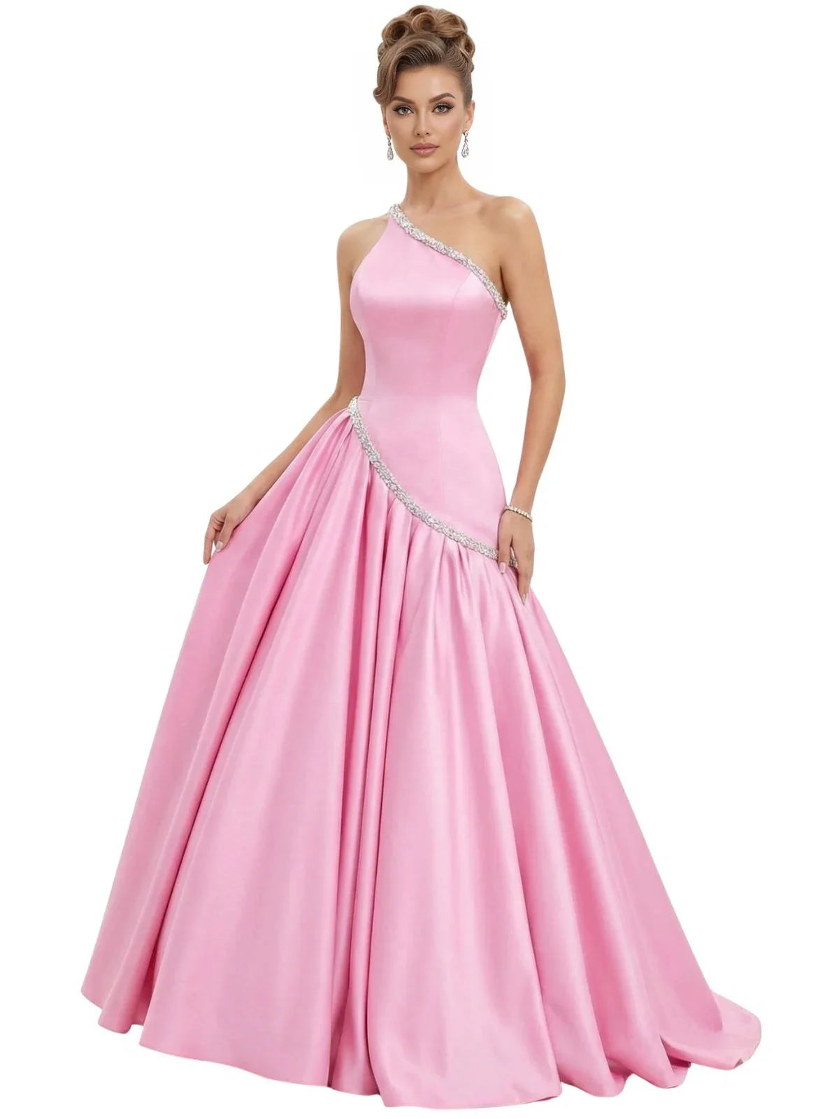 Women's A-Line Formal Evening Dress Sleeveless Special Occasion Gown Custom