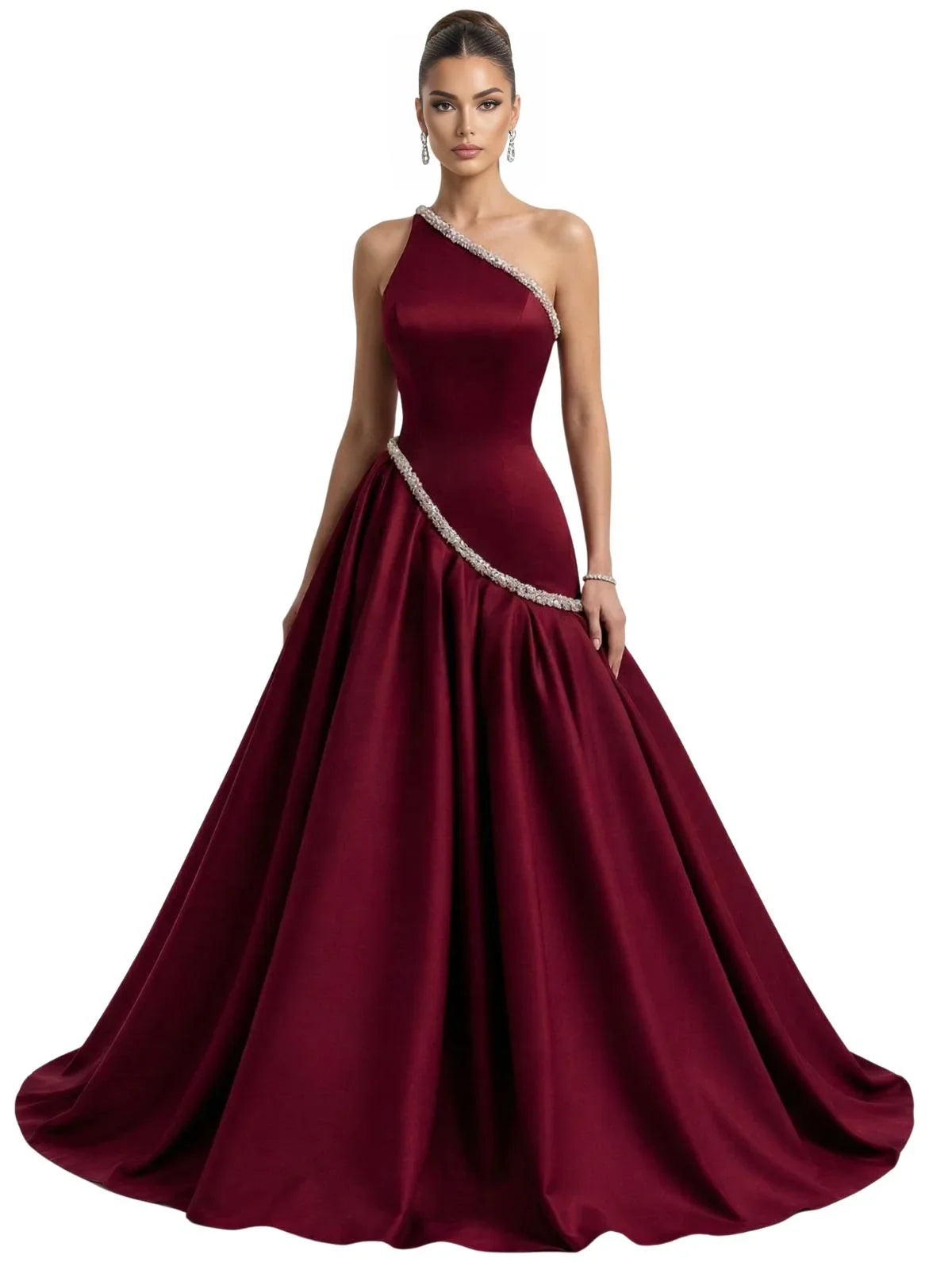 Women's A-Line Formal Evening Dress Sleeveless Special Occasion Gown Custom